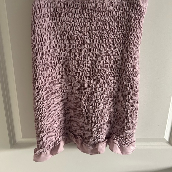 - Revolve Superdown Smocked Lilac Mini Dress - Picture 9 of 13